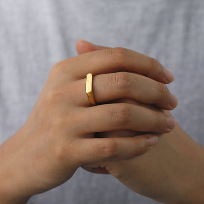 Minimal Tom Knut Italian Ring (Golden, Sliver, Black)